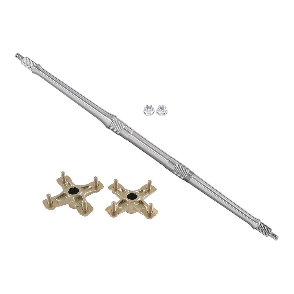 Rear Axle Shaft for Yamaha Warrior 350 YFM350X (1987–2004) Steel 873mm