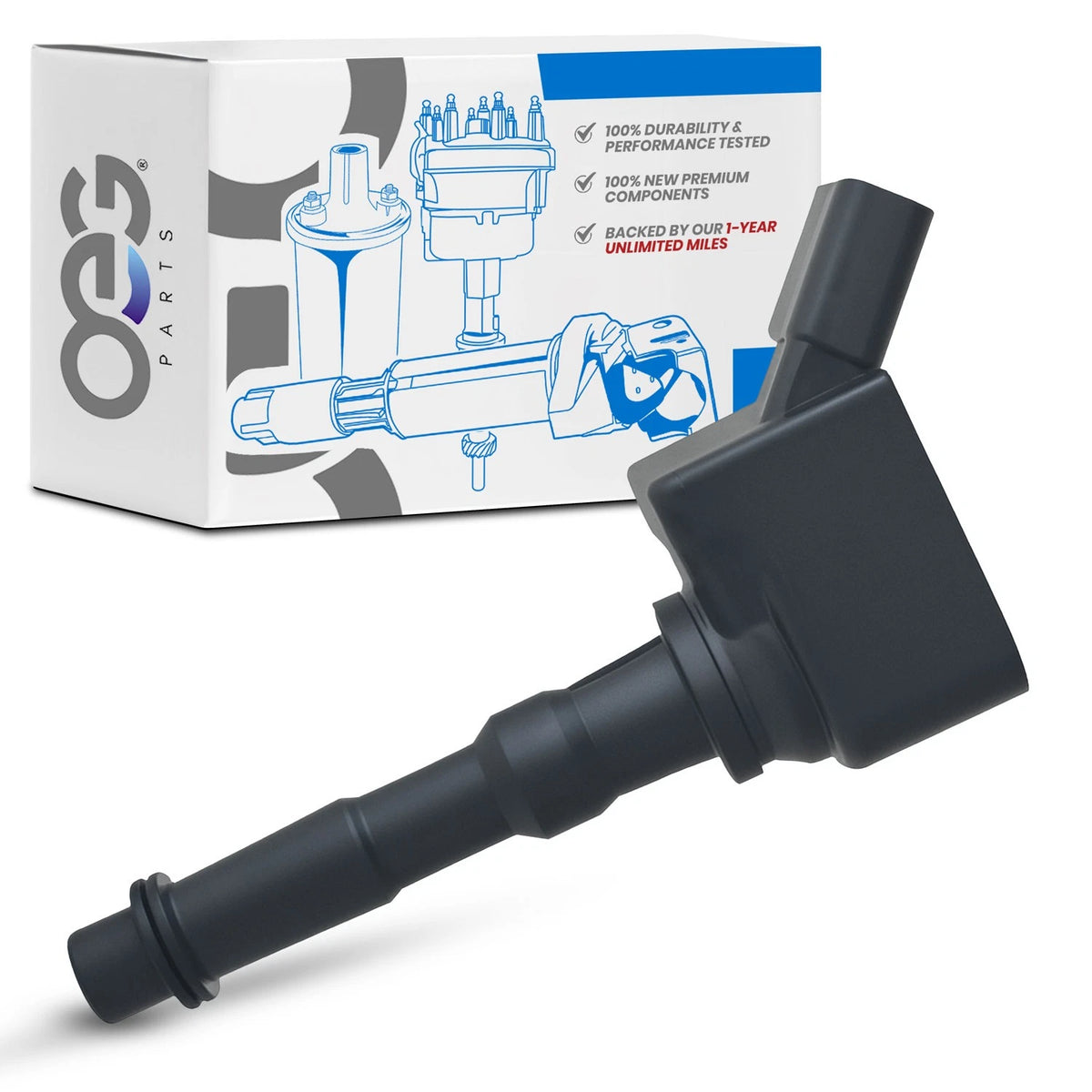 Ignition Coil for Volkswagen Jetta L4 1.4L (2014–2017) 04C905110A 04C905110B