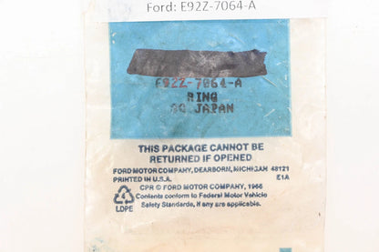 Snap Ring for Ford E92Z-7064-A (NOS)
