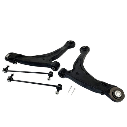 Set of 4 Front Lower Control Arm Ball Joint Sway Bar Link for Honda Ridgeline (2006–2014)