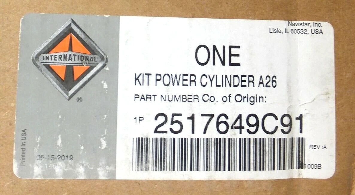 Cylinder Piston Kit for International A26 12.4L (OEM 2517649C91, 2517649C94)