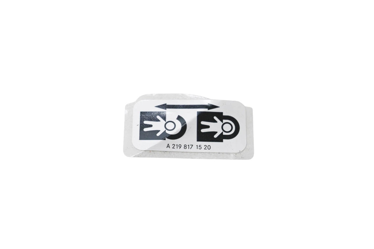 Label for Mercedes-Benz (2000–2023) 219 817 15 20