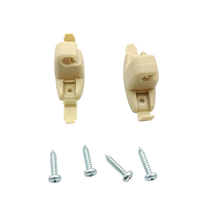 2X Sun Visor Clip Holder Bracket for BMW E46 328ci 328i 330i 330ci (1999–2006)
