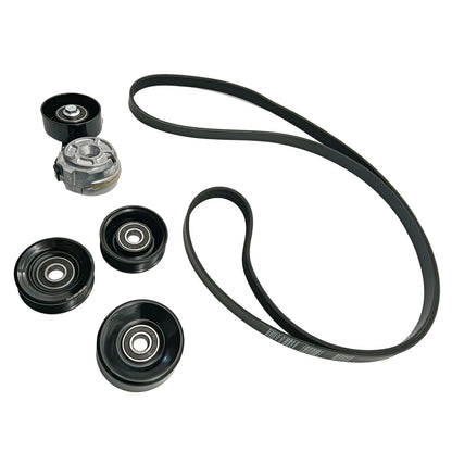 Serpentine Belt Tensioner Pulley Kit for Ford Mustang V8 4.6L (2003–2004) 90K38189B
