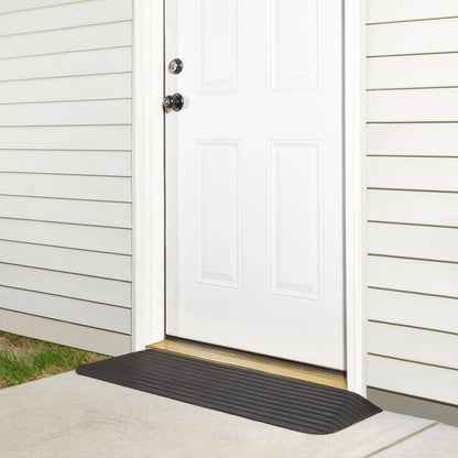 Solid Rubber Threshold Ramp for Silver Spring (1-1/2" Rise)