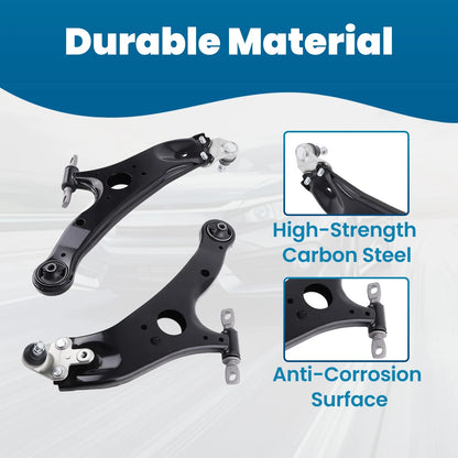 Front Lower Control Arm Ball Joint Kit for Toyota Sienna (2011–2020)