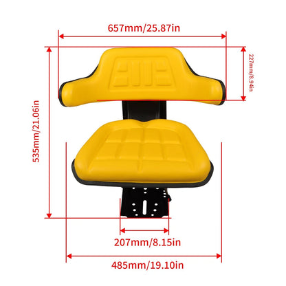 Suspension Seat for John Deere 5400, 5410 (Fits Yellow)