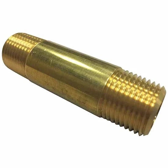 3/8 x 1 1/2 Inch Brass Long Nipple for TPHD (Sold As Each)