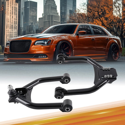 2X Adjustable Front Upper Control Camber Arms for Chrysler 300 (2005–2023)