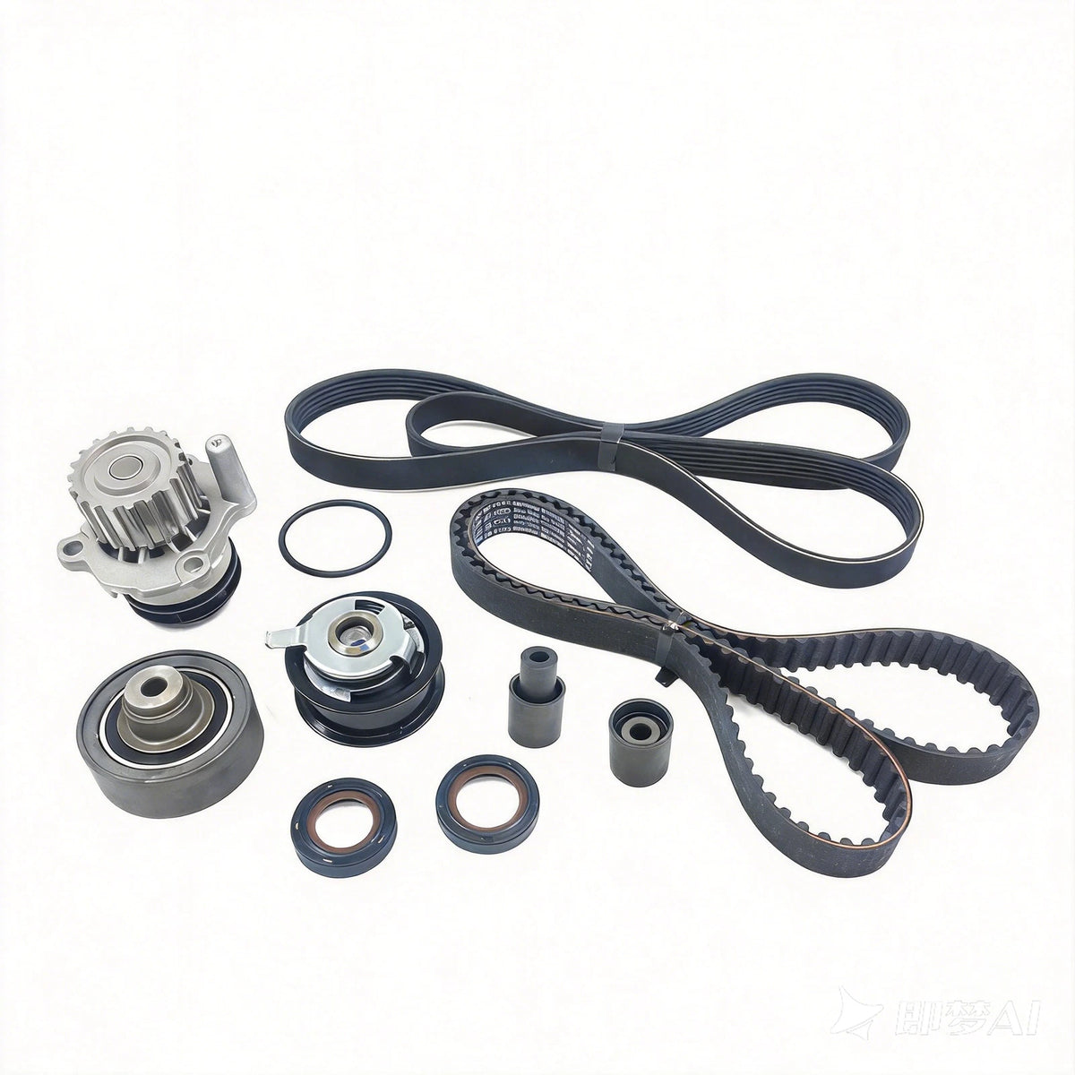 Timing Belt Kit & Water Pump for Volkswagen Jetta Golf Beetle TDI (1999–2004)