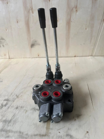 TORA Hydraulic Monoblock Control Valve 21 GPM 3/4" BSP (2 Levers)