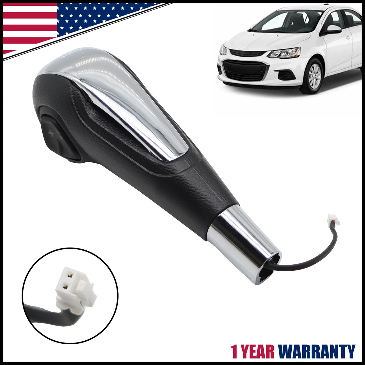 Automatic Gear Shift Lever Knob for Chevrolet Trax Sonic (2012–2017)
