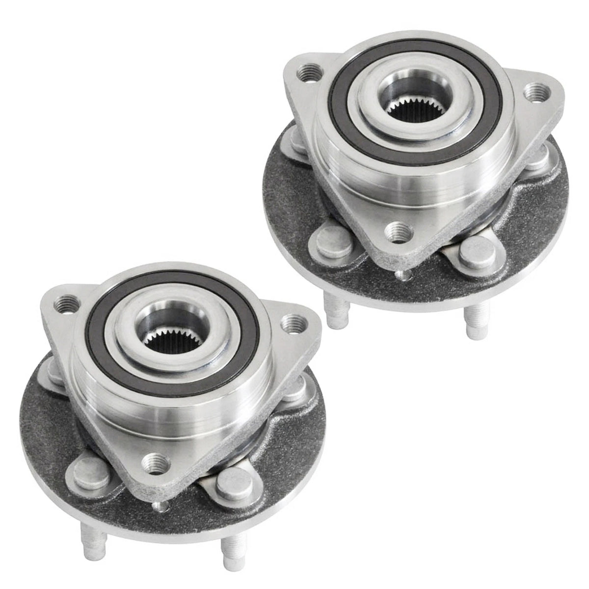 2X Front Wheel Hub & Bearings 513315 for Chevy Cruze (2011–2016)
