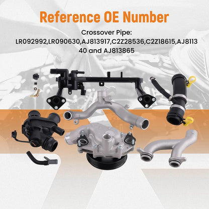 Engine Cooling System Replace Kit for Land Rover Jaguar 3.0L V6