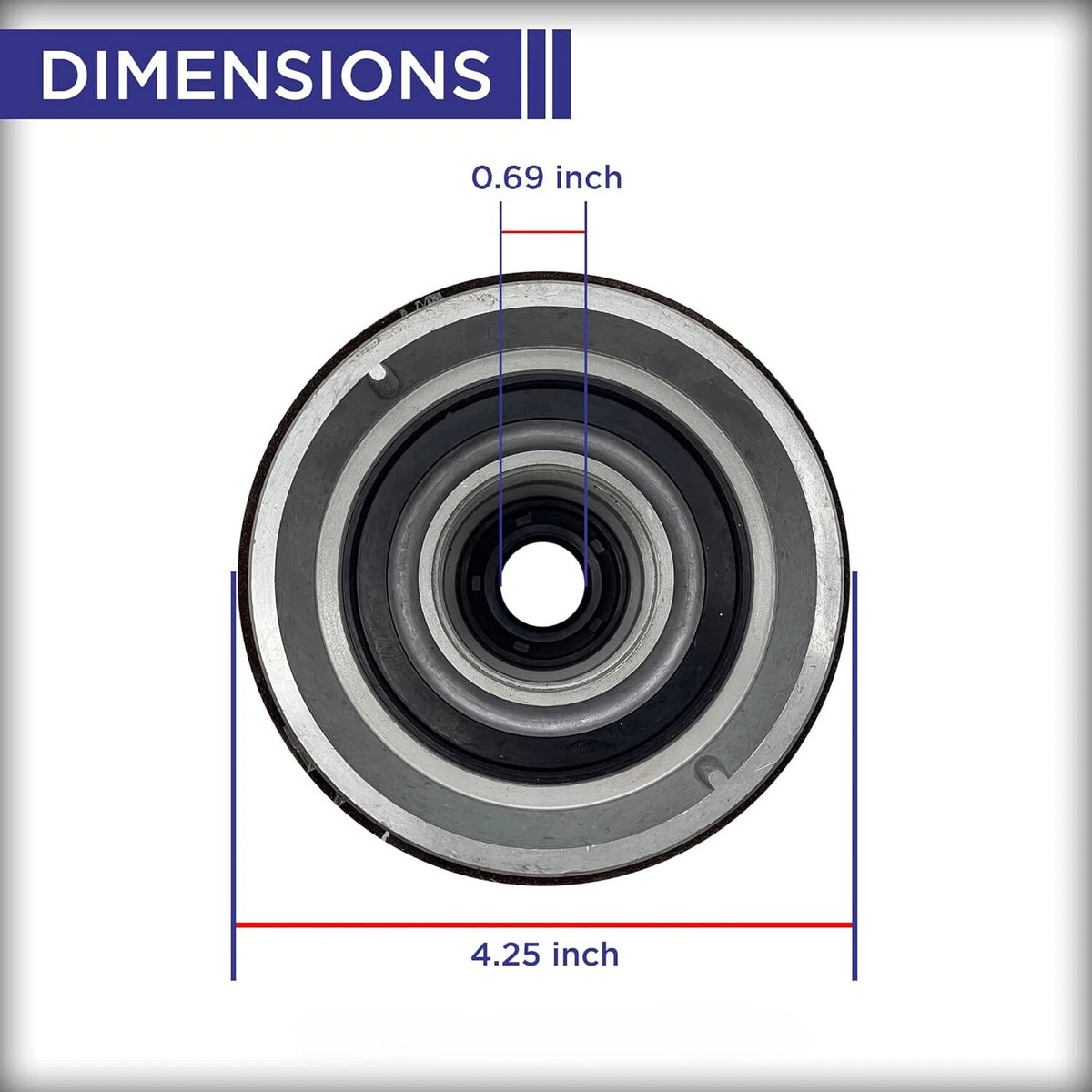 Washer Tub Stem Seal Repair Kit for Whirlpool (6-2095720)
