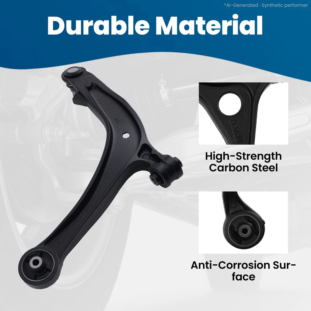 Front Lower Control Arms Tie Rods for Honda Odyssey (2011–2017)