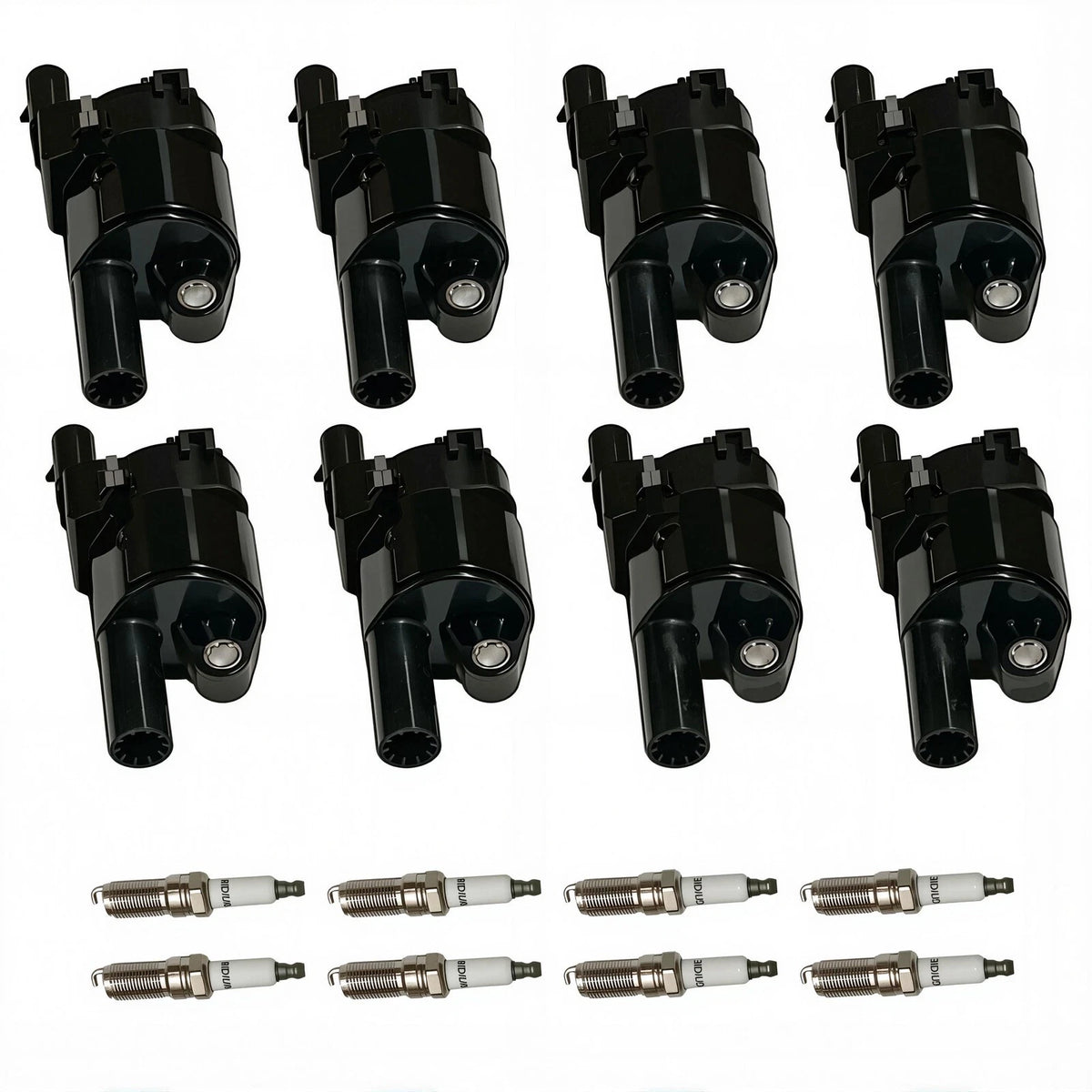 8X Ignition Coil & Spark Plug for Silverado 1500, Escalade 6.2L V8 (2014–2019)