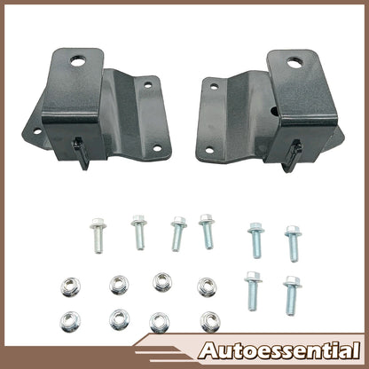 2" Rear Axle Drop Hangers Lowering Kit for Chevy Silverado GMC (1999–2006)