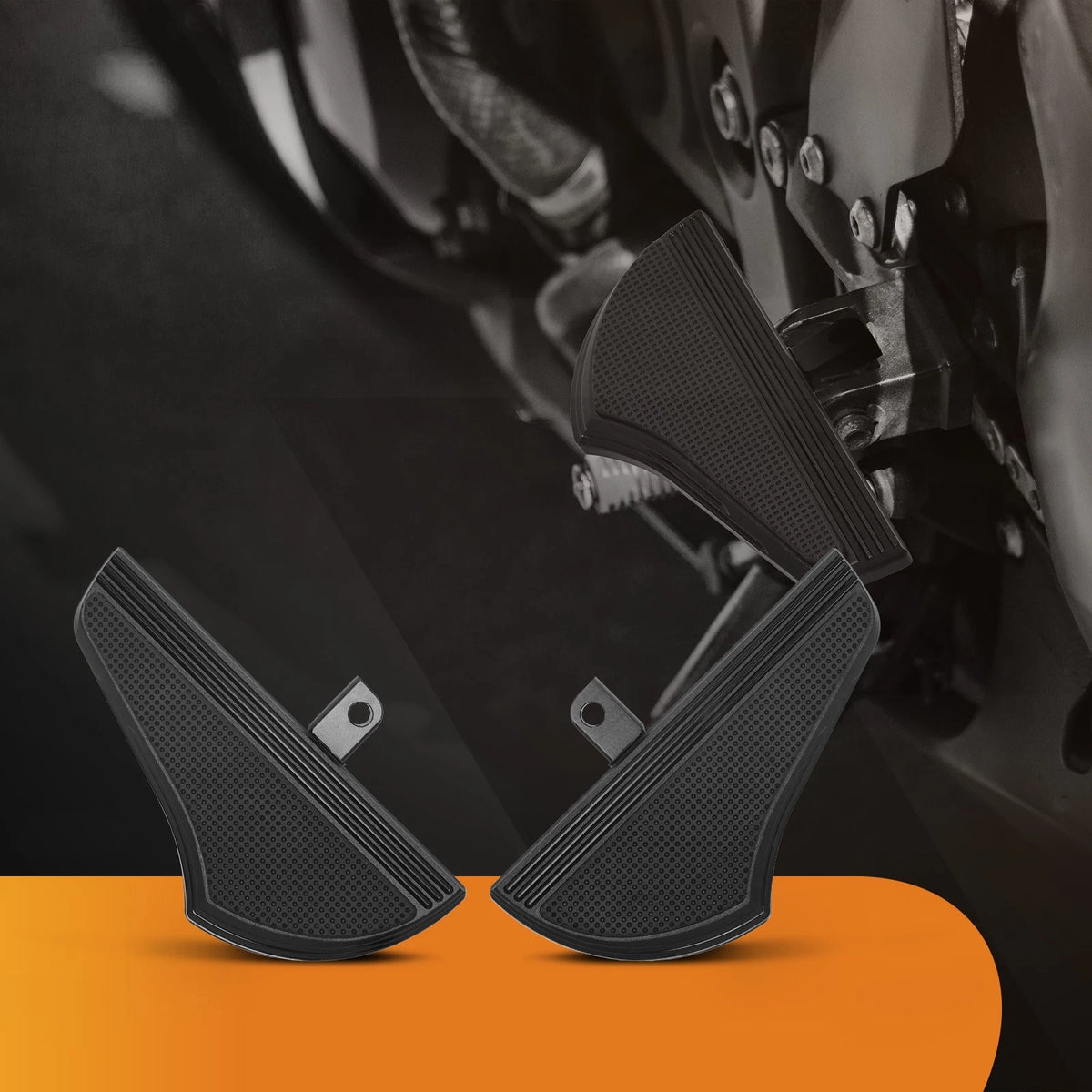 CNC Male Mount Foot Pegs for Harley Touring Dyna Sportster Road King