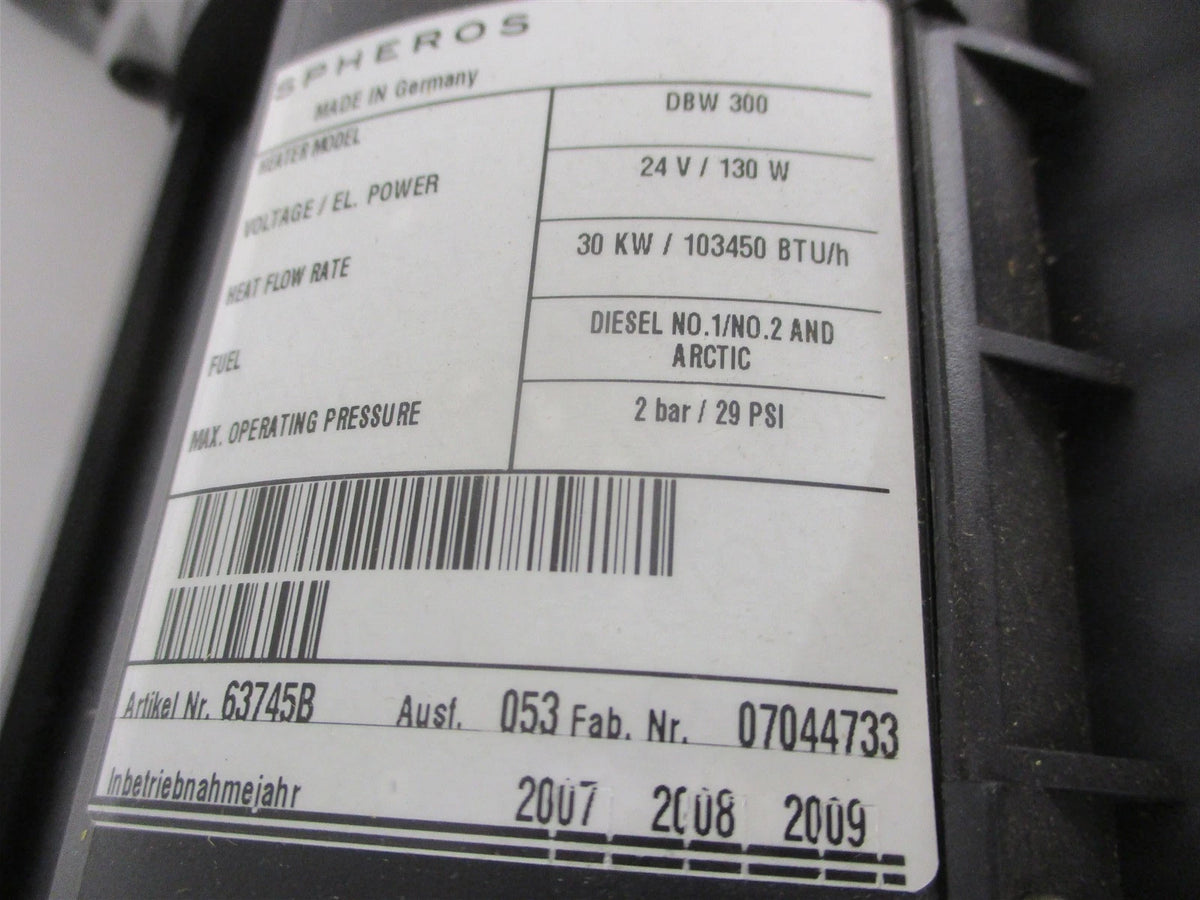Webasto DBW 300 Diesel Coolant Heater 24V 130W (DBW300.25)