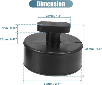 Set of 4 Rubber Jack Pucks for Chevrolet Corvette C5 C6 C7 GS Z (1997–2019)