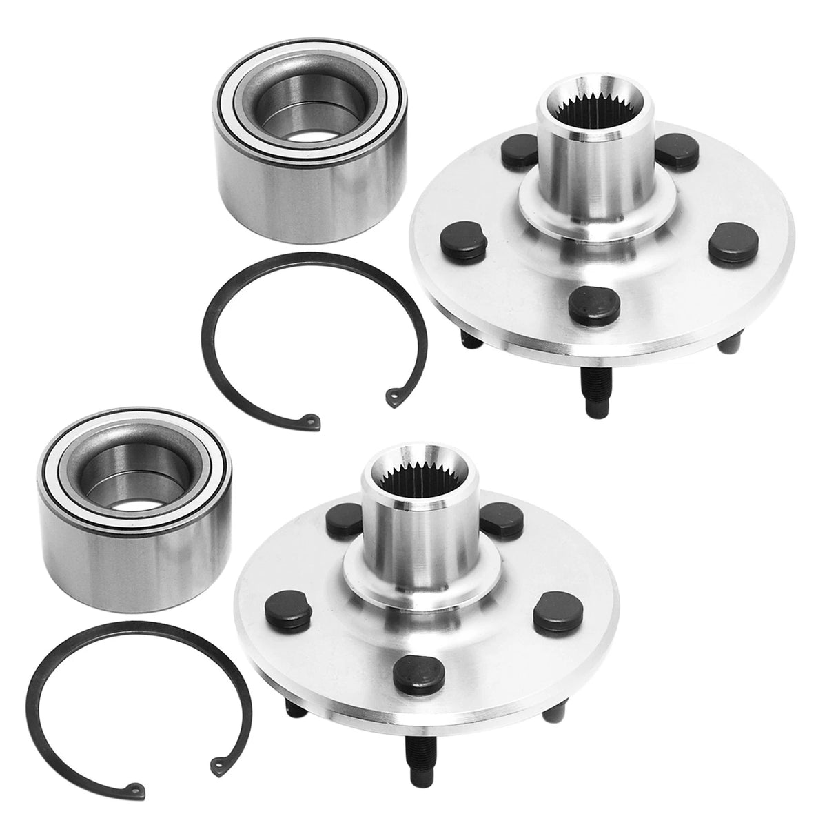 2X Rear Wheel Hub & Bearing Kit for Ford Explorer, Mountaineer (1991–2001)