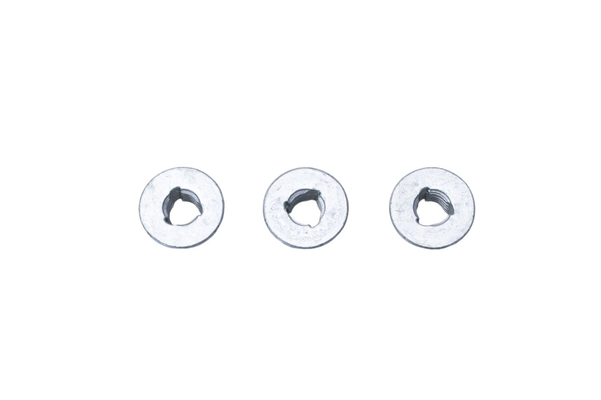 Set of 3 Bumper Reinforcement Nuts for Ford (W707144-S441)