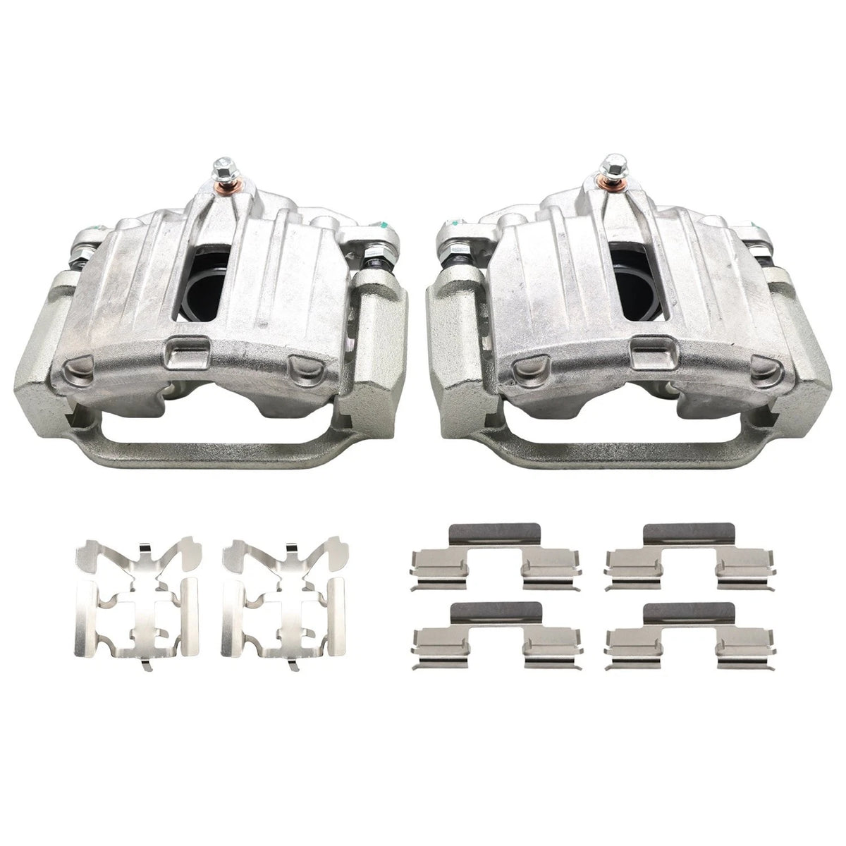 Rear Disc Brake Calipers w/Bracket for Chevy GMC Silverado 1500 (2003–2007)
