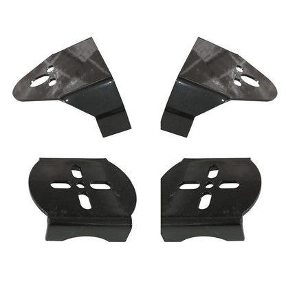 Set of 4 Rear Bag Mounting Brackets for Air Ride Suspension (Weld On)