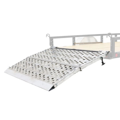 Bi-Fold Aluminum Trailer Ramps 48" L x 79" W