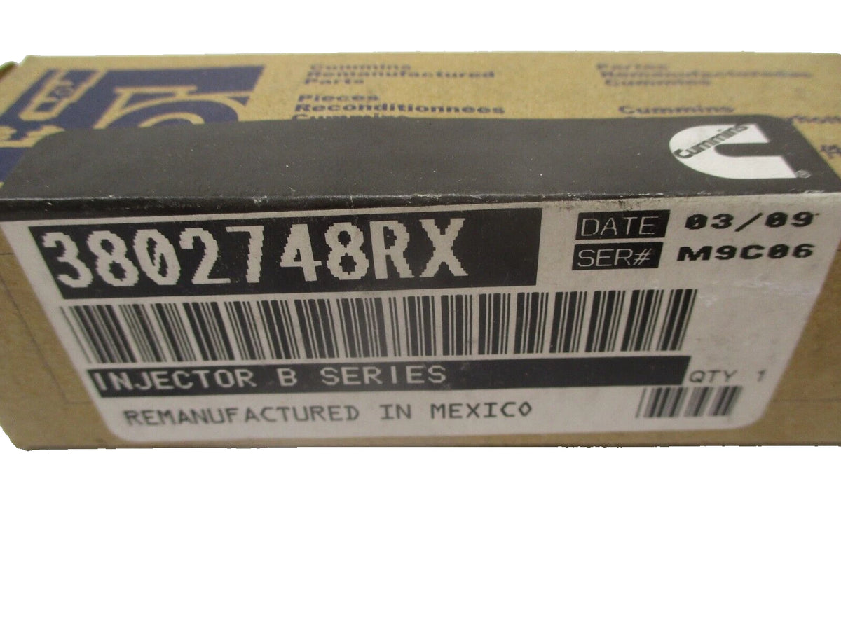 Genuine Cummins B Series Fuel Injector 14mm 7mm EF 3802748RX