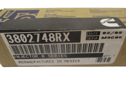 Genuine Cummins B Series Fuel Injector 14mm 7mm EF 3802748RX