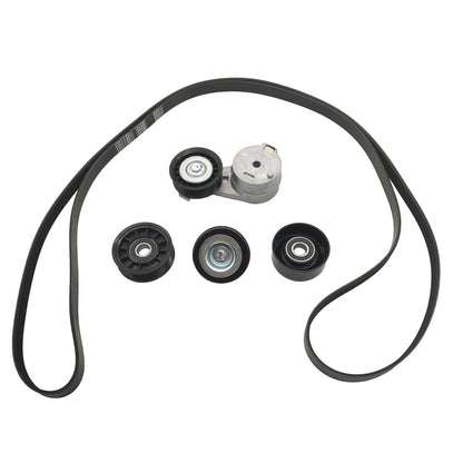 Serpentine Belt Tensioner Pulley Kit for Chevy Malibu/Impala/Saturn Vue (2008–2012)