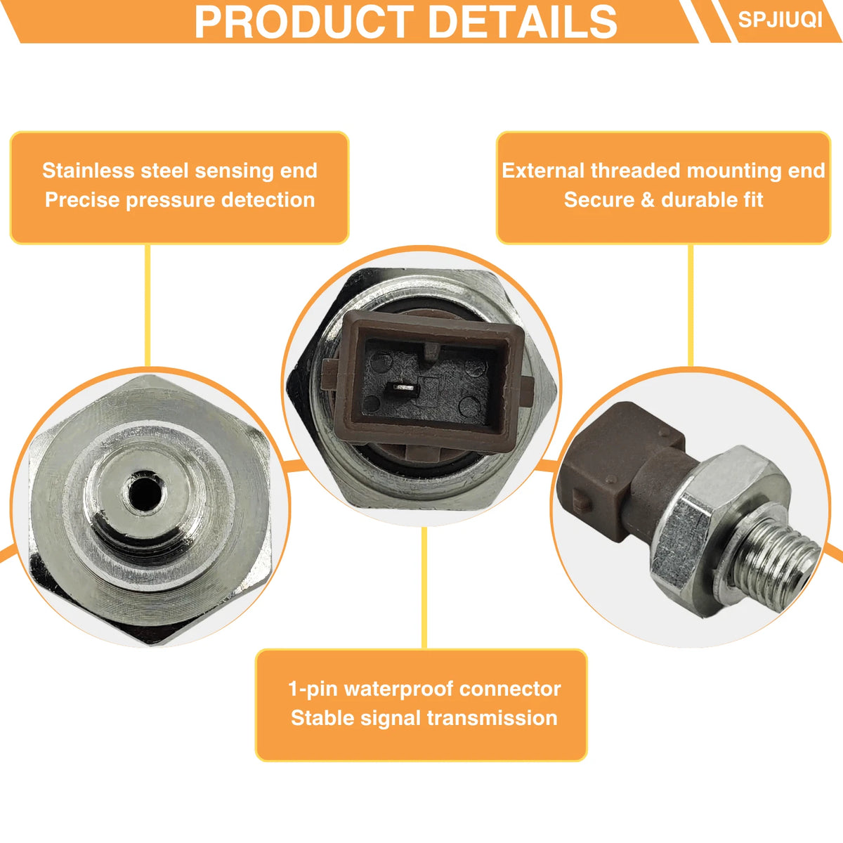 Oil Pressure Sensor 12617620512 for BMW 318i 318is 325Ci 325i 525i 525xi 528i (1992–2006)
