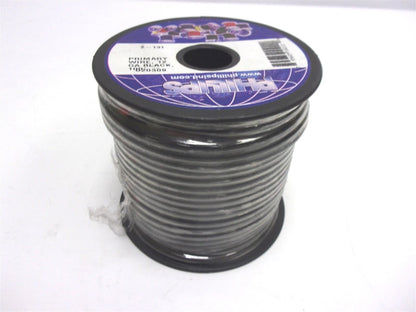 2-131 Phillips Primary Wire 12 Gauge Black 100' Spool SAE Type GPT