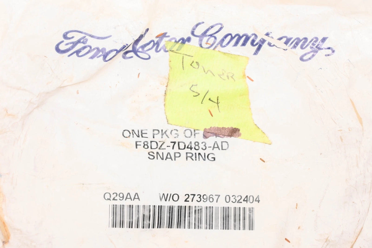 Snap Ring for Ford (F8DZ-7D483-AD)