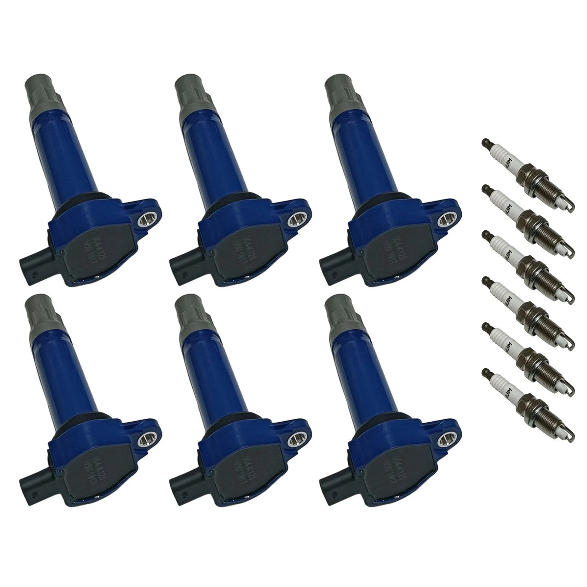 6X Ignition Coil & Iridium Spark Plug for Dodge Chrysler 3.5L 4.0L (2000–2010)