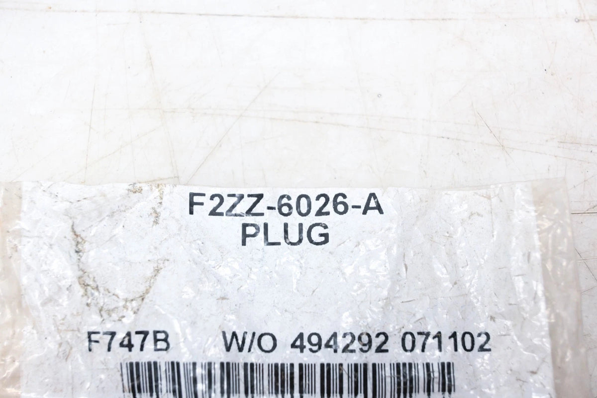Engine Expansion Plug for Ford F2ZZ-6026-A (NOS)