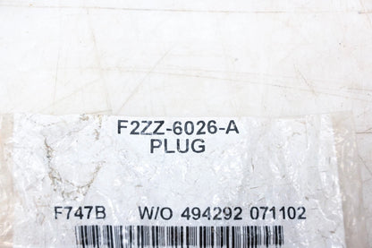 Engine Expansion Plug for Ford F2ZZ-6026-A (NOS)