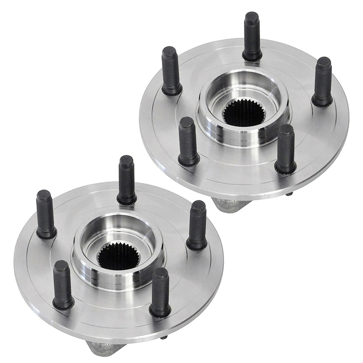 2X Front Wheel Bearings and Hub 515113 for Dodge Ram 1500 (2006–2008)