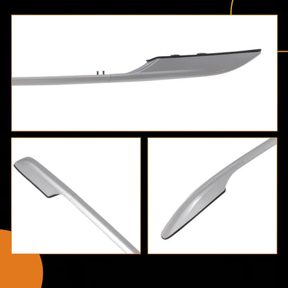 Roof Cargo Carrier Rails for Nissan Rogue (2014–2020) Silver Aluminum Alloy