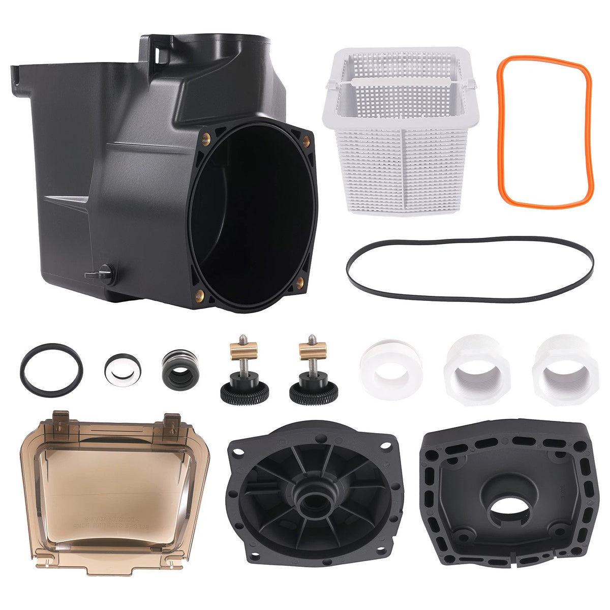 Pool Pump Housing for Hayward SP1610X15 SP1611X15 SPX1620AA SPX1600PN (Black)
