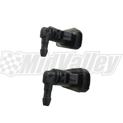 Set of 2 Windshield Wiper Jet Nozzles for Ford Fusion Milan MKZ (2008–2012)