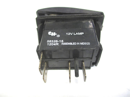 Rocker Switch for Cole Hersee Bus Interior Light (58326-15, 52003103)