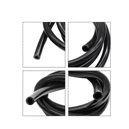Set of 4 Vacuum Tubing Hose Line 5/32 1/4 5/16 3/8" 5FT 130PSI