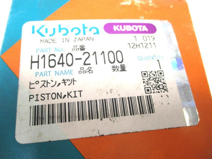 Piston Kit for Kubota D1403 V1903 (H1640-21100, 16427-21110)