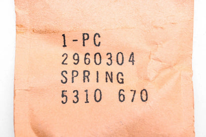 Mopar 2960304 Spring for Dodge (1966–1974)