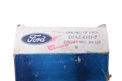 Set of 2 Lower Center Main Thrust Bearings for Ford (D7AZ-6337-P)