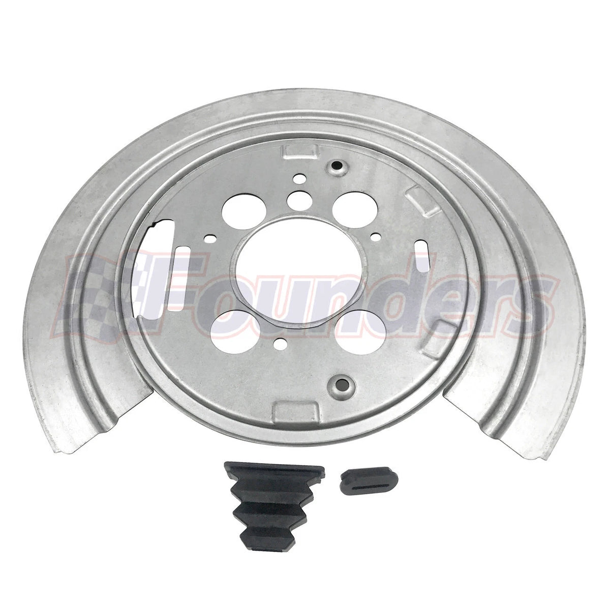 Pair of Brake Backing Plates for Dodge Ram 1500, Durango, Chrysler Aspen (2002–2009)