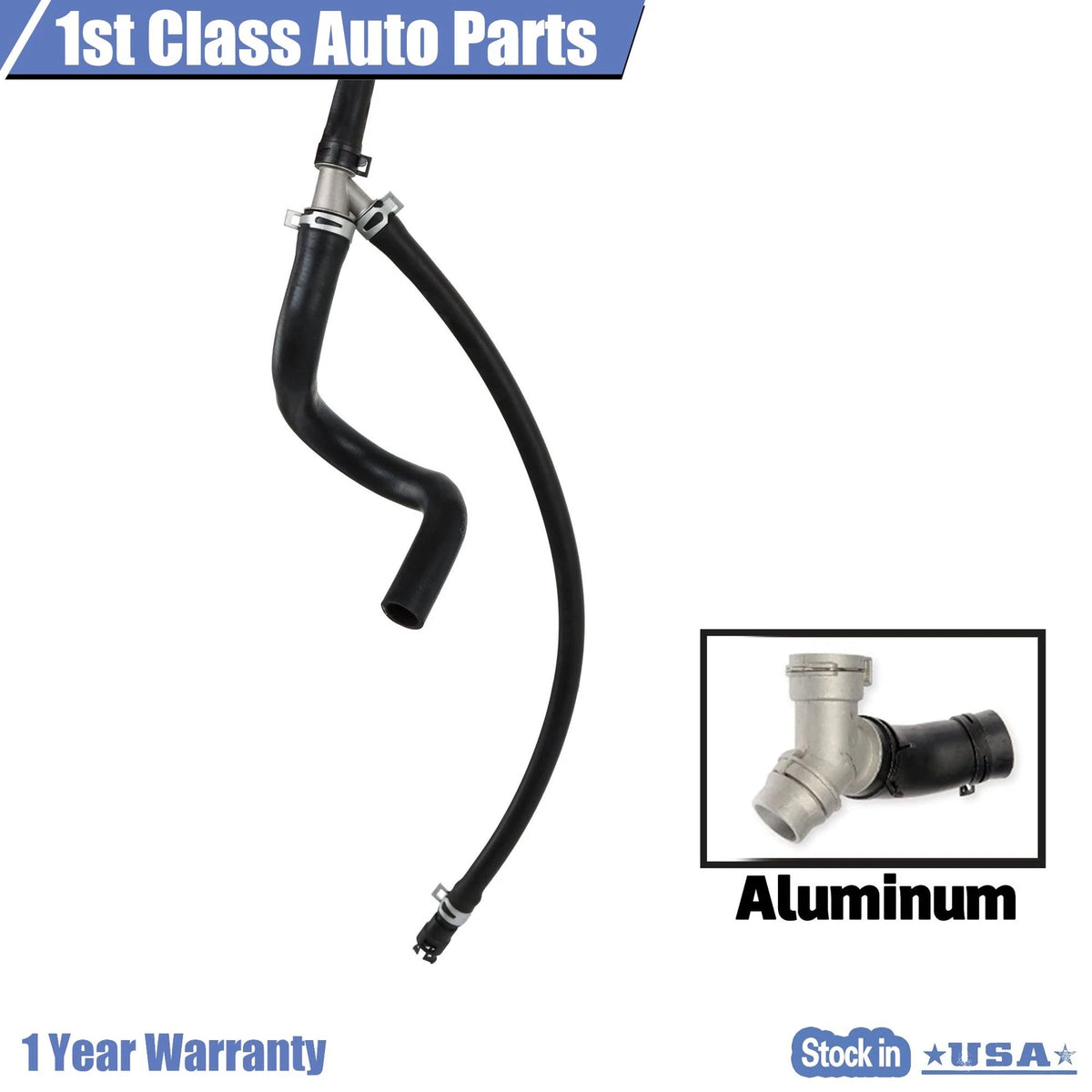 Aluminum Engine Heater Hose Outlet for Cadillac Escalade ESV (2007–2014)